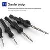 Hexagonal and Tapered Countersink Drill Bits for Woodworking