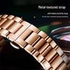 Men's Luminous Waterproof Leather Strap Quartz Watch - Stylish & Trendy