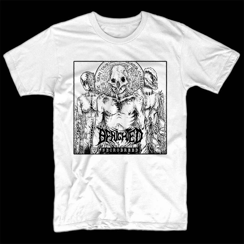 Benighted Necrobreed V1 T shirt BLACK WHITE all sizes S-5XL 4XL
