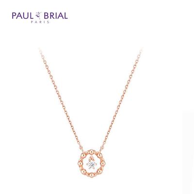 PAULBRIAL [SILVER] Flowers Wreath Collection PASN023S (PG) Necklace