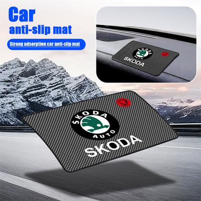 AAFP1 Auto Armaturenbrett Handy Brillen Anti-Rutsch Silikon Pads Klebrige Matte Für Kodiaq A5 A7 Rapid Scala MK2 Fabia Kamiq Karoq Octavia 3