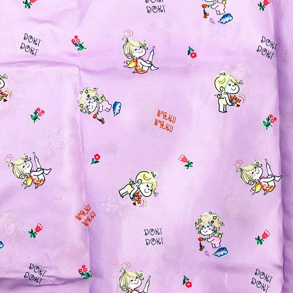 Mizumori Ado Shoulder Bag Eco Bag Set Beige Flower Ado-chan