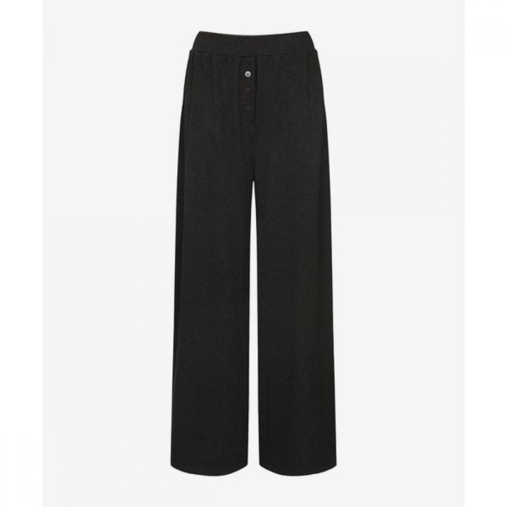 2nd Skin Seamless Ribbed Heating Wide Pants Nfwfn2100 FREE/blacks