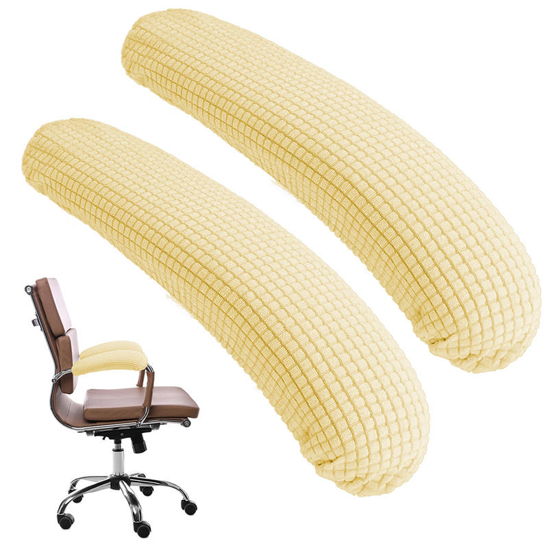 2/4Pcs Office Chair Armrest Covers Office Removable Arm Rest Covering Chair Arm Pads Washable Elbow Support Forearm Relief