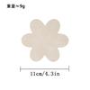 ins spring and summer explosion flower leather placemat thermal insulation waterproof oil-proof thermal insulation mat dining table mat petal coaster