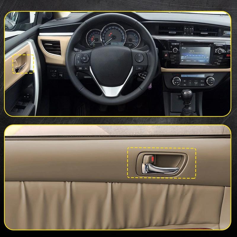 For Toyota Corolla 2003 2004 2005 2006 2007 2008 2009 Chrome Left Right Car Interior ide Door Handle 69205-02090 69206-02090