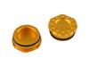 POSH FAITH Motorcycle Supplies Frame Cap Center Z900RS/CAFE (18-24) Gold
