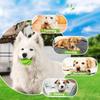 5/6/7cm Silicone Pet Dog Toy Ball Interactive resistant Chew Toy for Small Dogs Tooth Cleaning Elasticity Ball Watermelon Ball