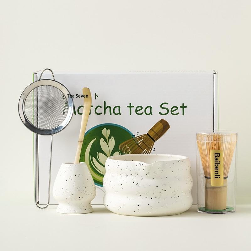 1 Set Matcha Whisk Set Includes Whisk Sets And Matcha Bowl With Spout Traditional Japanese Matcha Kit For Perfect Matcha