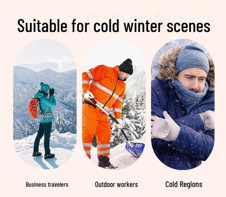 Elektrická vyhřívaná vesta, hřejivá fleece odolná proti chladu s možností nabíjení