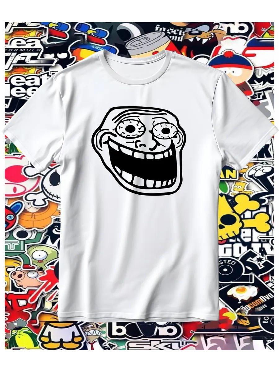 Pug print T-shirt 4XL