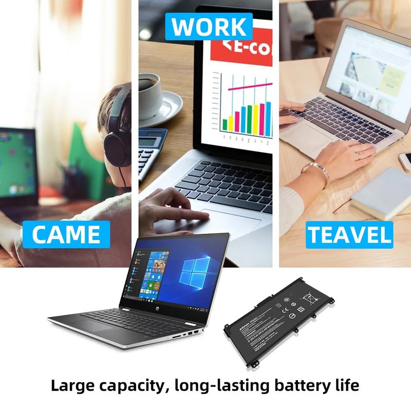 SKOWER TF03XL Laptop-Akku für HP Pavilion 14-BK 14-CE 15-CS 15-CC 15-CD 17-BY TPN-C136 TPN-I130 TPN-Q207 passend für HT03XL