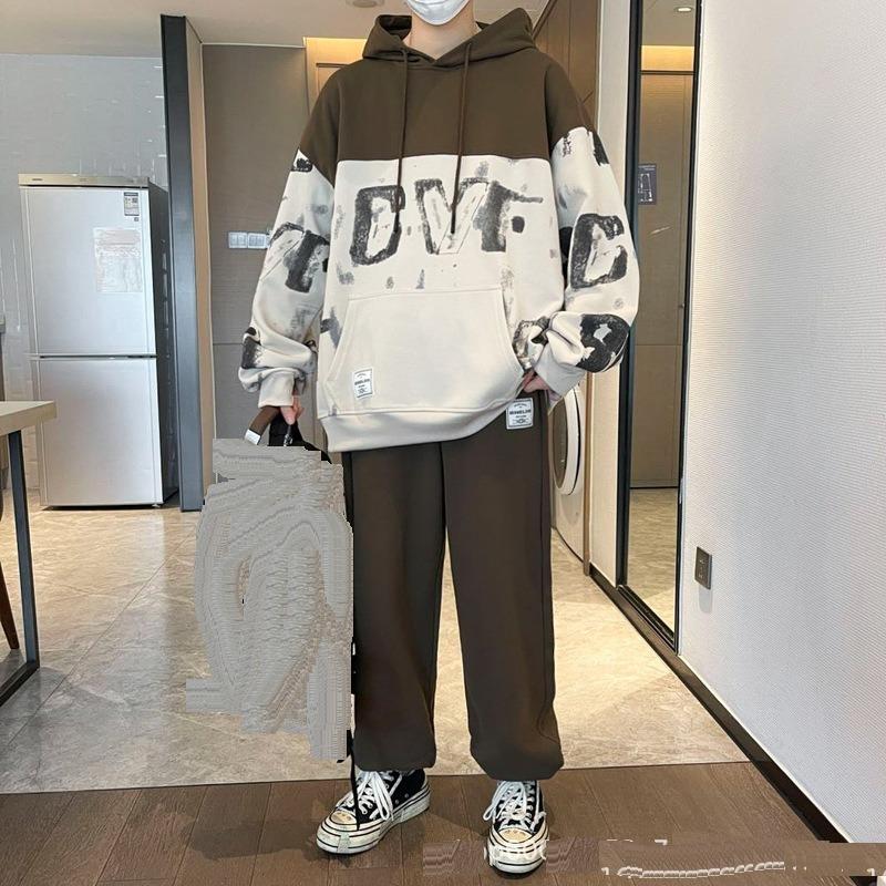 Men's Casual Sports Suit 2025 New Style And Trendy Breathable Multi-Match Jumpsuit Tracksuit Set