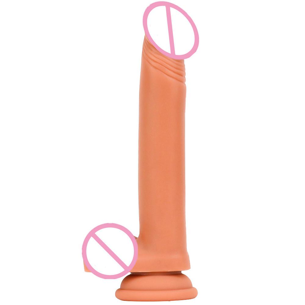 Liquid Silicone Dildo Female Masturbator Smooth and Meaty Large Dildo Dildo Sexual Products