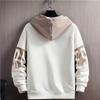 Men's Autumn/Winter Loose Fit Hoodie - Letter Print, Korean Style, Casual Plus Velvet Long Sleeve Pullover.