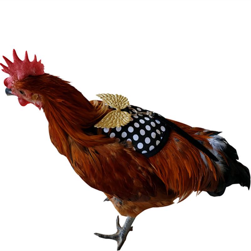 Ganzjähriger Hahn- und Hennenkostümumhang mit Leine