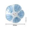 Japanese Style Flower Design Seasoning Dish Soy Sauce Vingar Bowl Salad Dressing Plate Ceramic Kitchen Tableware Small Plate