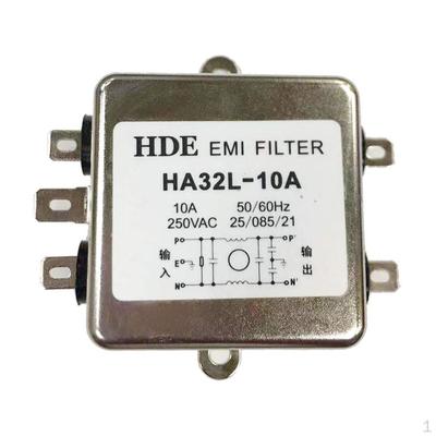 Einphasiger EMI-Netzfilter, 250V 50/60 Hz Entstörung