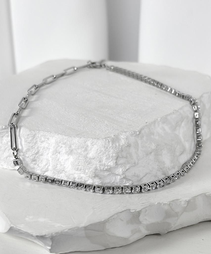 Blessed Bullet Blessed_Ice Block Cube + Chain Necklace