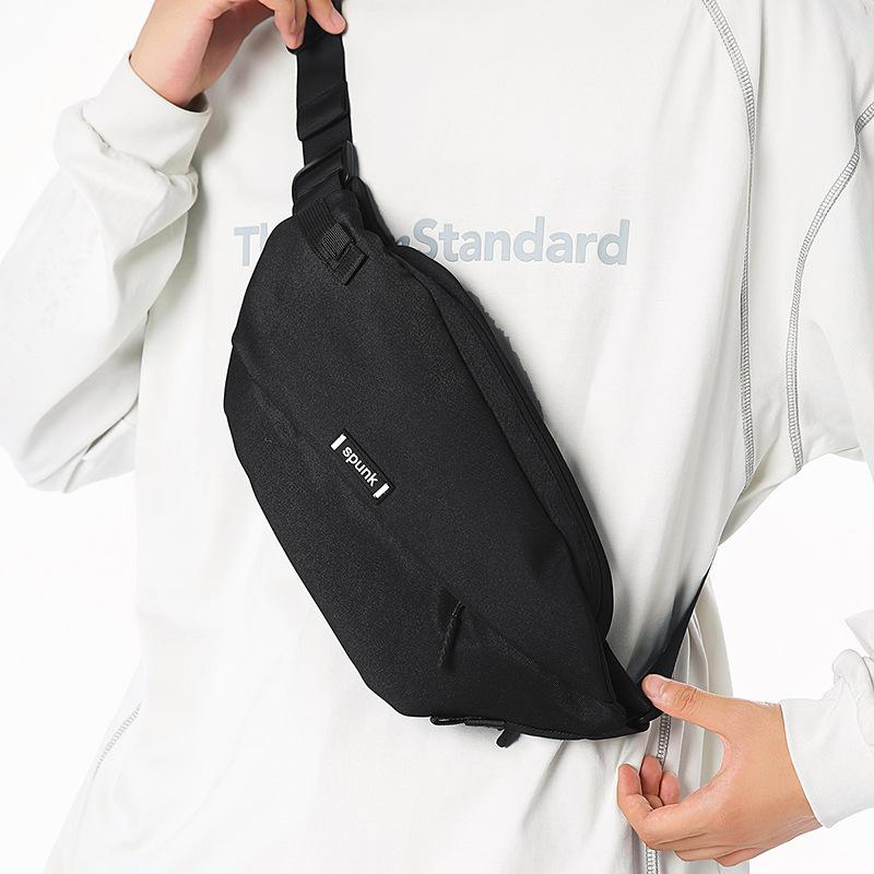Sports Satchel Men'S Trendy Brand Outdoor Riding Small Backpack Men'S Lightweight Going Out Portable Mobile Phone Small Satchel Trendy Breast Bag