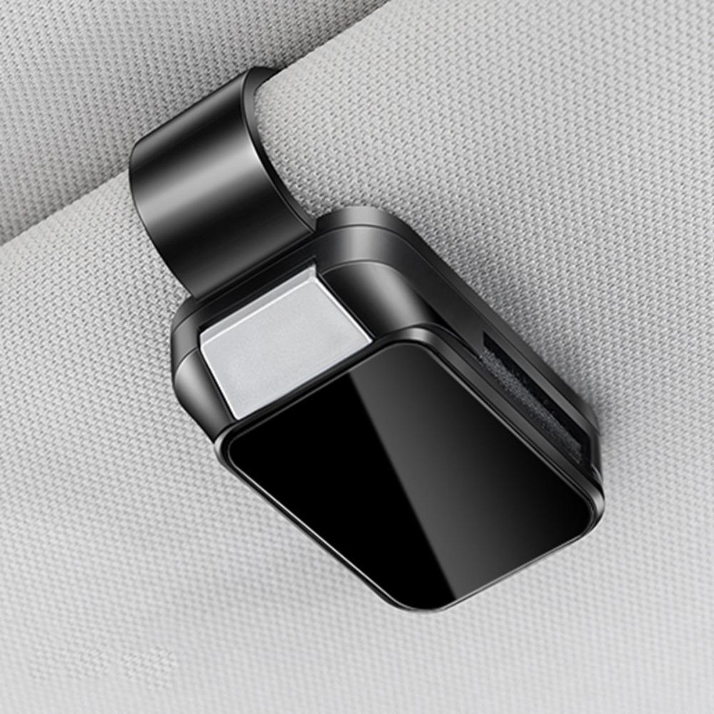 Shock-proof Car Glasses Clip Press Switch Ticket Card Mount Clips  Car Sun Visor Storage