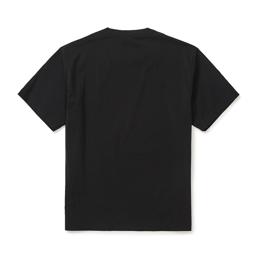 [Snowpeak] Root Basic Short Sleeve T-Shirt Black (S25MURTS80)