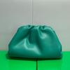 Soft Cloud Shape Leather Crossbody Bag Women Small Size Genuine Cowhide Adjustable Strap Daily Wear