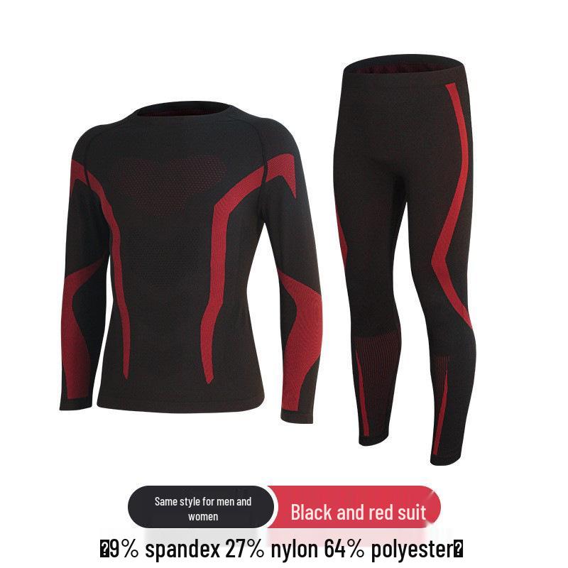 

Осенне-зимний компрессионный лыжный костюм с влагоотводящим эффектом, быстросохнущий, дышащий и теплый для занятий спортом на открытом воздухе M