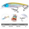 Pływający Jerkbait Minnow z Kryształową Sztuczną Przynętą Przynęty na Okonia Pstrąga Wobler do Akcesoriów Wędkarskich Top Water Minnow
