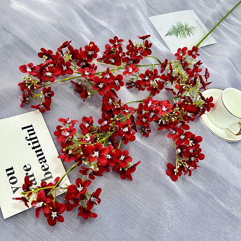 Artificial Peach Blossom And Fragrant Flower Decor For Home And Events