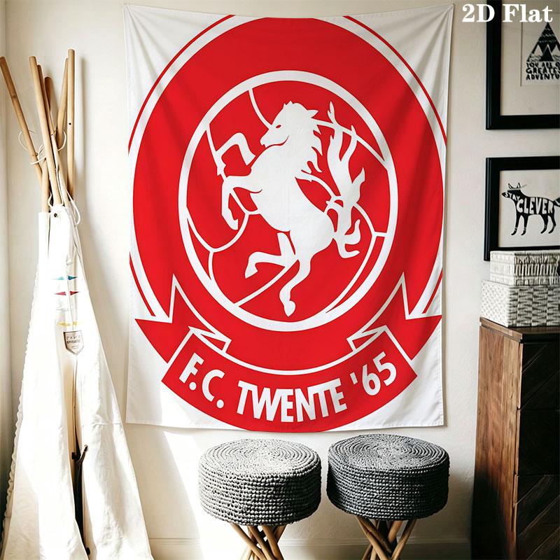 Twente Závěsná látková deka s potiskem Dekorativní tapiserie do ložnice obývacího pokoje Domácí dekorace