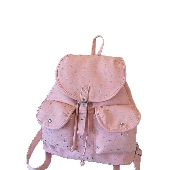 Schoolbag New Niche Casual Backpack Women's Retro College Wind Travel Backpack Fashionable Casual Commuter Women's Bag