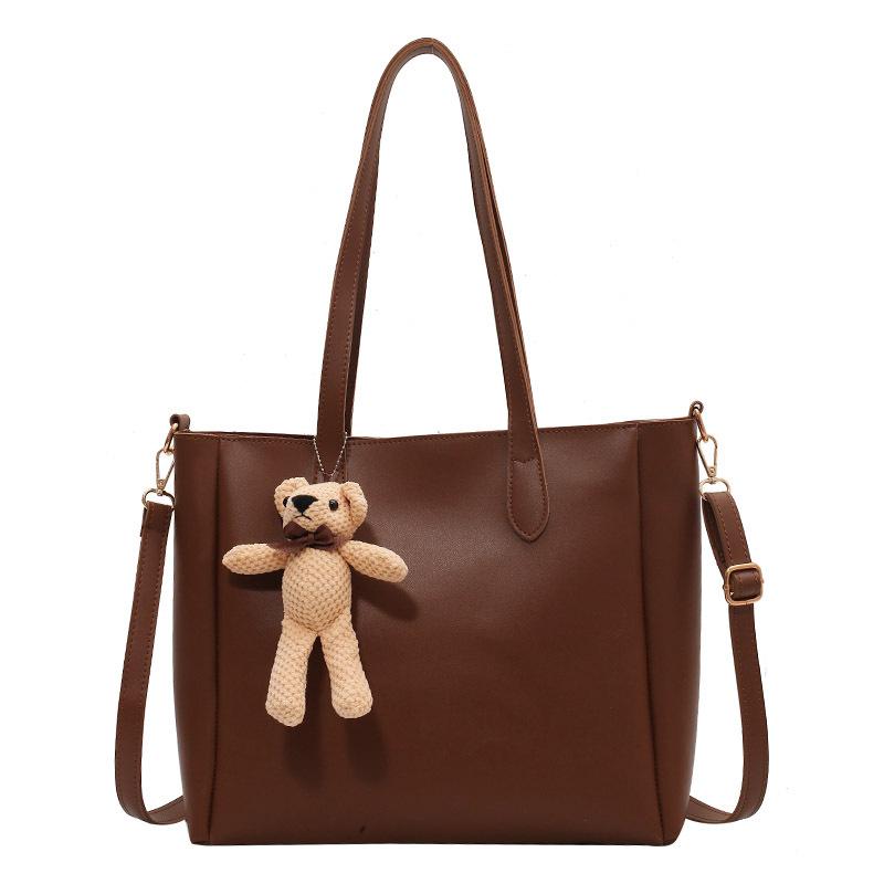 Premium Sense Large Bag Women's Large Capacity New Fashion Shoulder Tote Bag Versatile Messenger Bag Tide