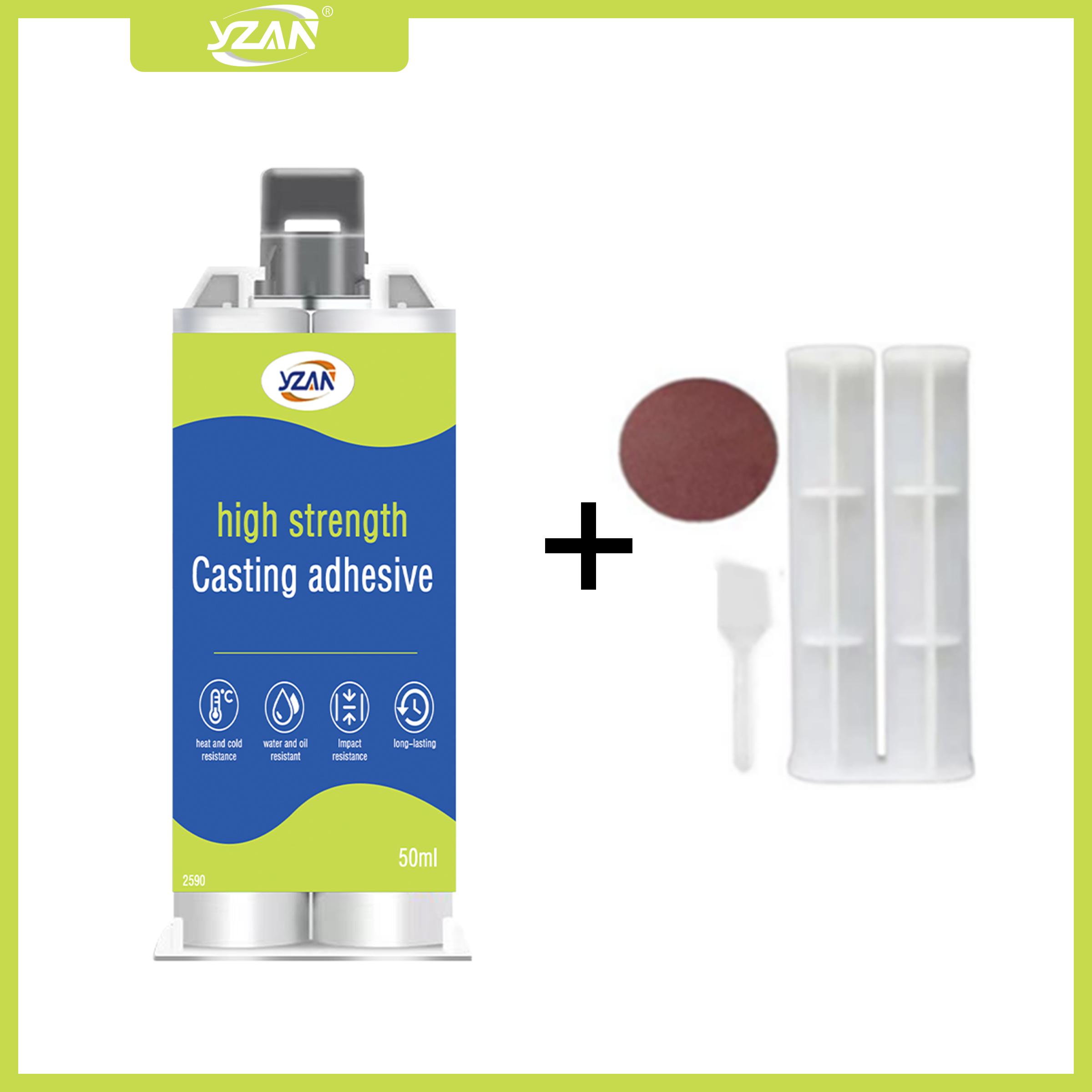 High-viscosity AB adhesive, casting adhesive, high-temperature resistant casting repair adhesive, metal repair adhesive—liquid welding filler