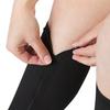 Zippered Compression Knee Socks - Black Xxl
