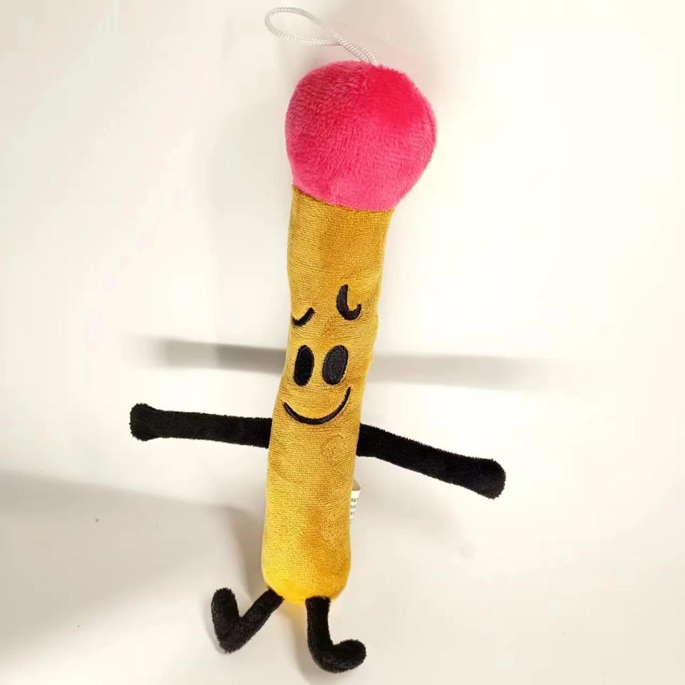 

2024 Битва за Остров Мечты Плюшевая игрушка Листик Огненный Цветок Капелька воды Пузырёк Плюшевая кукла Подушка Детский подарок 15-30cm