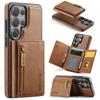 Luxury 2 In 1 Magnetic Leather Wallet Cards Solt Case for Samsung S26 Ultra S25 FE S24 S23 S22 S21 for Magsafe Shockproof Cover