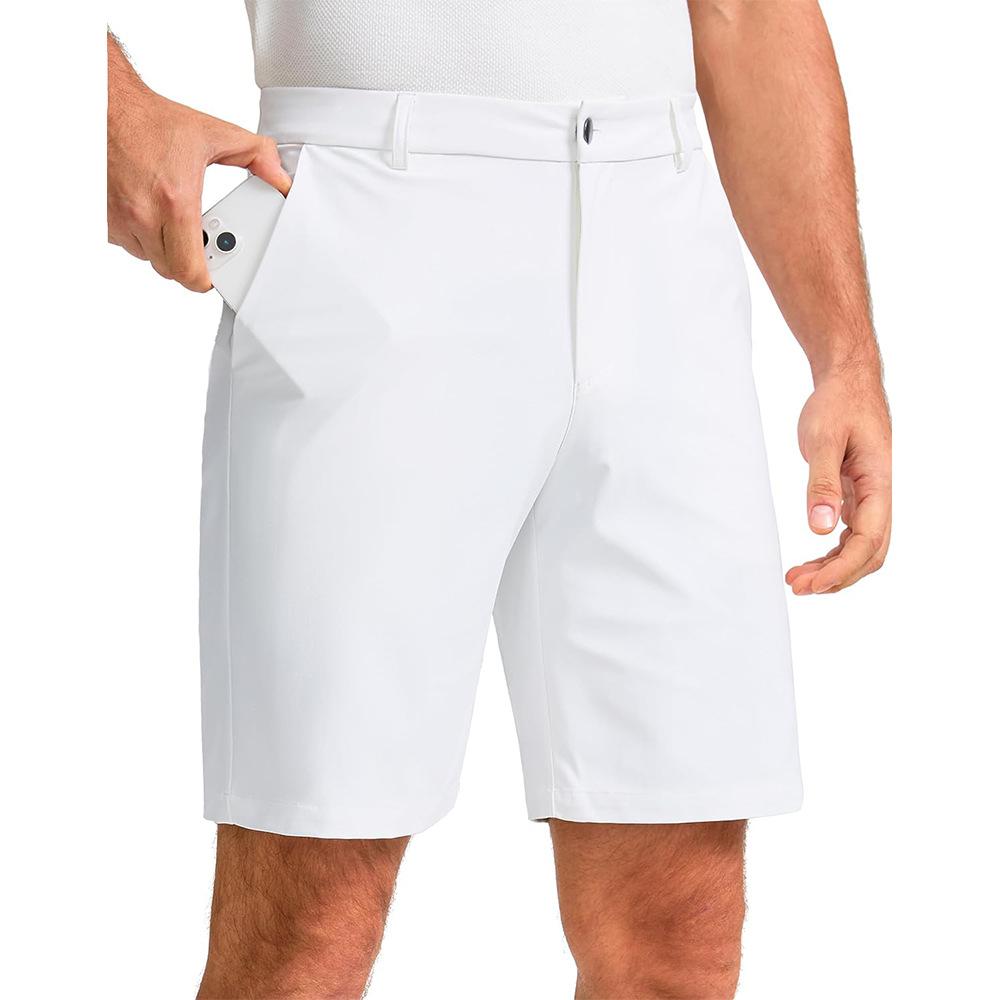 Men's Summer Casual Comfortable Wear Fashionable Versatile Multi-pocket Loose Knee-length Version of Outdoor Sports Casual Cotton Shorts