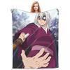 Demon Slayer Uzui Tengen Printing Blanket Picnic Blankets Warm Blanket Soft and Comfortable Blanket Home Travel Birthday Gifts