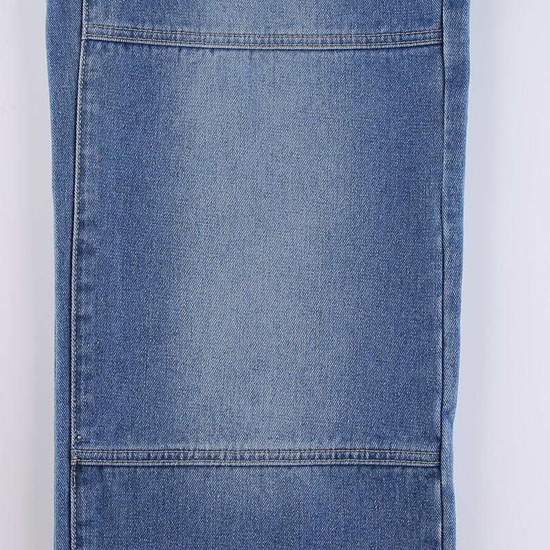 GLYDE Women's Harajuku Print Jeans Floral Print Vintage Aesthetic Baggy Straight Pants Grunge Casual Outfits Trousers Streetwear Y2k