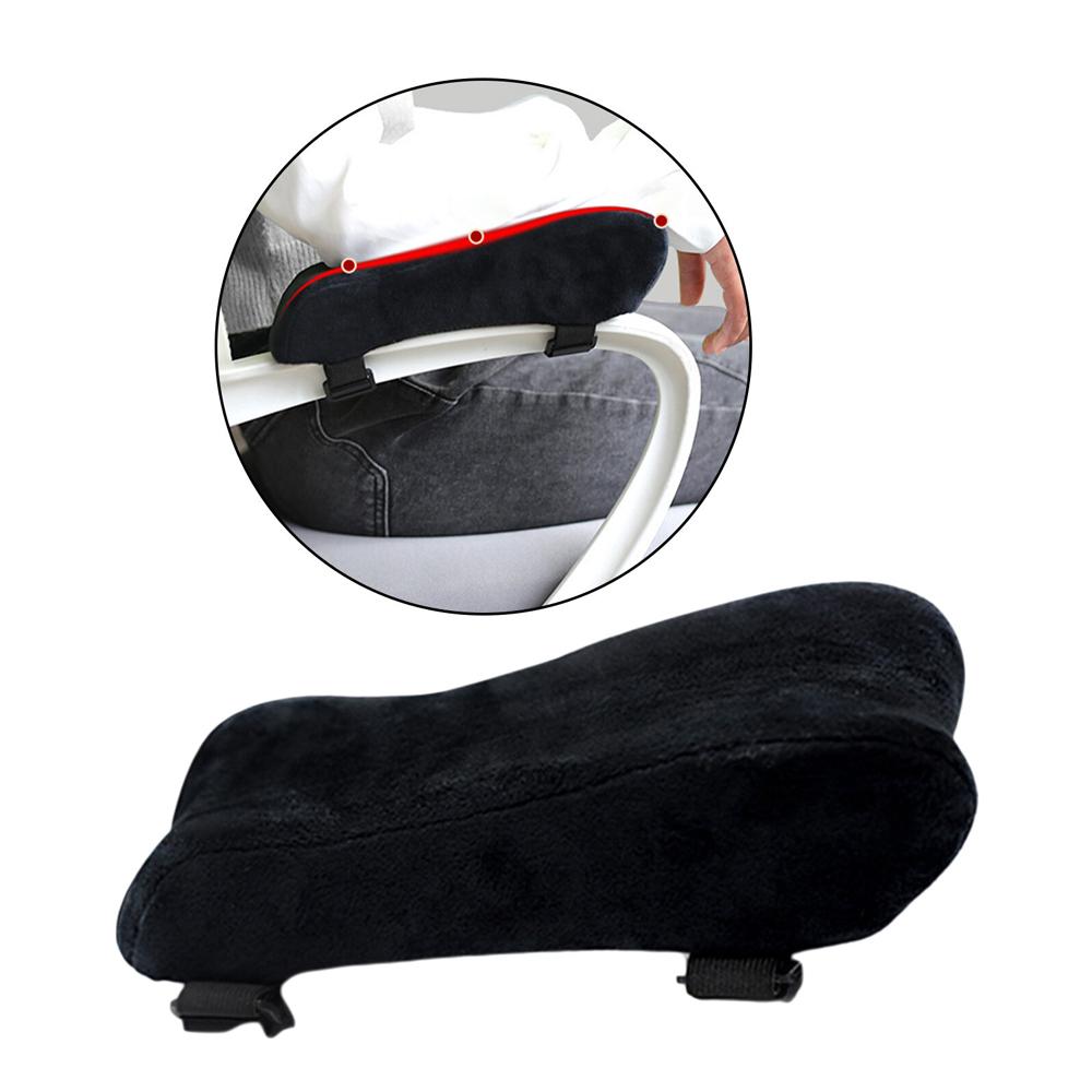 1 Stück Bürostuhl Armlehnenpolster Ellbogenkissen Bequemes Stützkissen Memory-Schaum Innenkern Sofakissen für Home Office Spiel