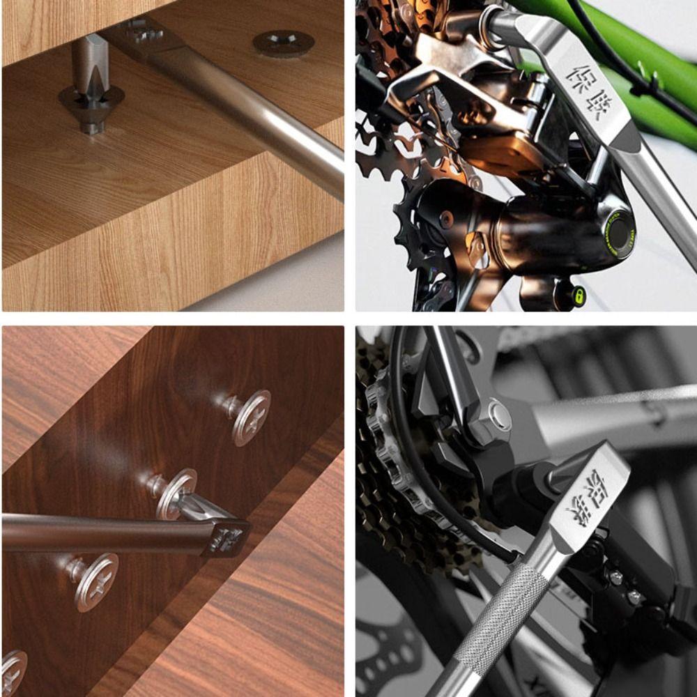 Magnetic Elbow Screwdriver Angled Crosses Right Angle Screwdriver  Short Screwdriver