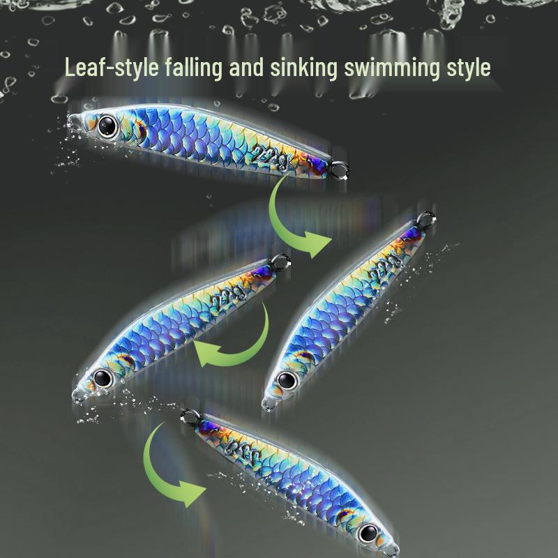 Lure Iron Plate: Fish Scale Design for All-Water Fishing