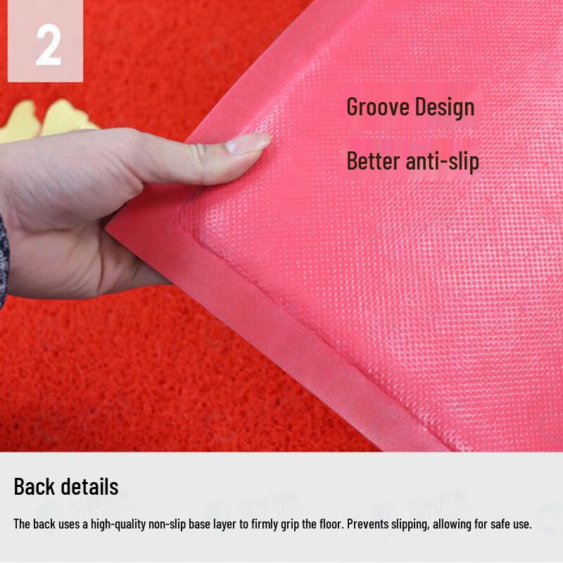 PVC Anti-slip 'Welcome' Coil Entrance Doormat