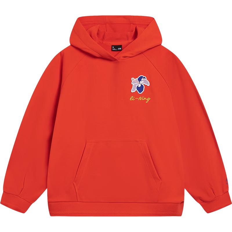 Li-Ning Girls  Loose Hooded Sweatshirt 165