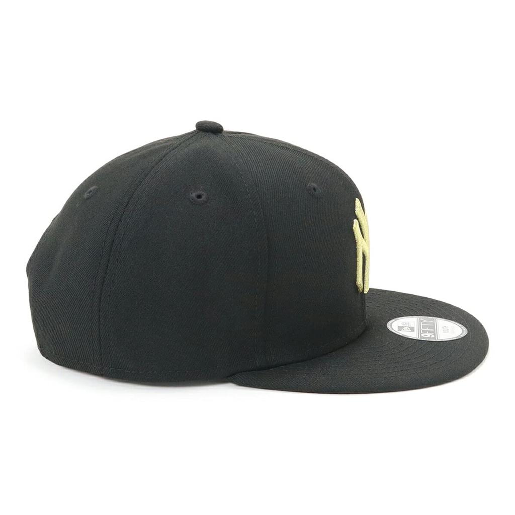 New Era MLB NY Youth Cap 950 Neyyan Black Size 25J Kids' Black/Gold (Sizes 52-56cm) - (MGLD) -