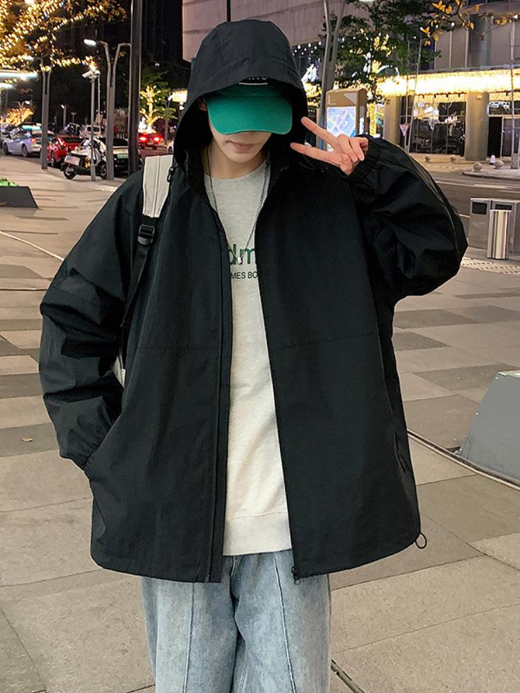 

Чоловічий осінній верхній одяг Stand Slim Ery Man Fashion Warm Jacket Чоловіча мода Casual Windbreaker Jacket Coat 3XL