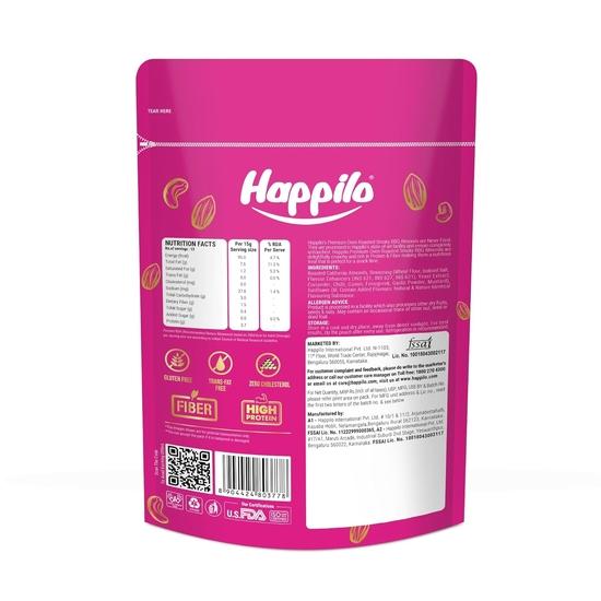 Happilo Barbeque Californian Almonds 200g, Super Healthy Crunchy Nuts, Non Fried, High Protein Dry Fruit