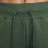 Nike Phoenix Fleece Color-Block Logo Embroidered Drawstring Knit Pants Women Bottoms Green FV4972-323
