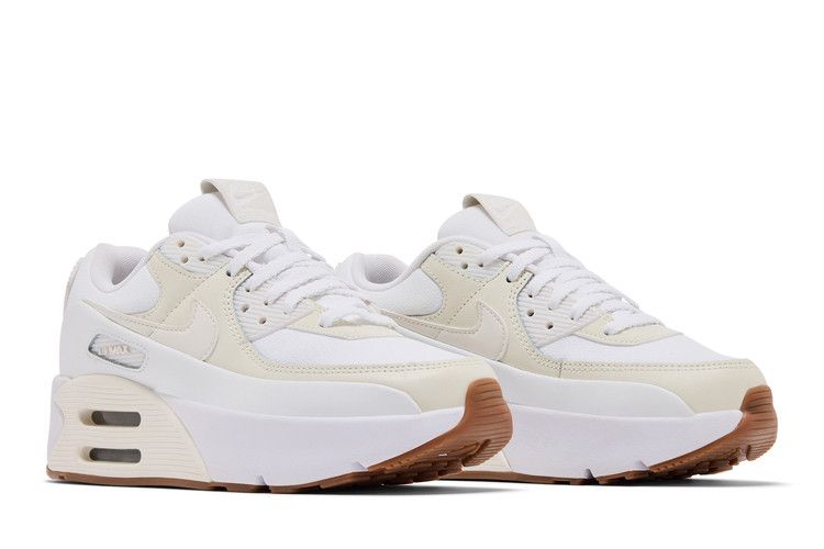 Nike Air Max 90 LV8 Bianco Perla Morbido Tonalità Platino Vela (Da donna)
